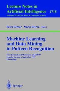 bokomslag Machine Learning and Data Mining in Pattern Recognition