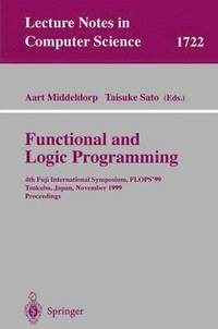 bokomslag Functional and Logic Programming