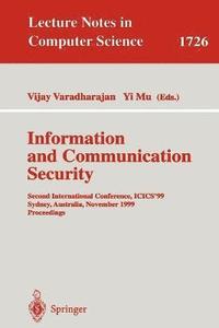 bokomslag Information and Communication Security