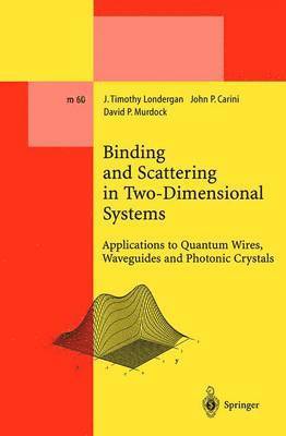 J. Timothy Londergan, John P. Carini, David P. Murdock, J. P. Carini - Binding and Scattering in Two-Dimensional Systems, Inbunden