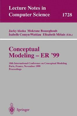 bokomslag Conceptual Modeling ER'99