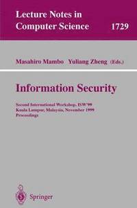 bokomslag Information Security