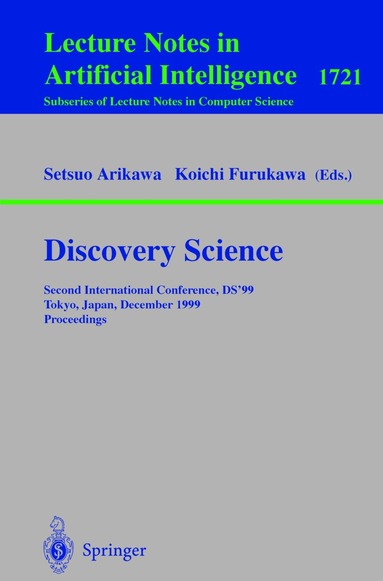 Setsuo Arikawa, Koichi Furukawa - Discovery Science, Häftad