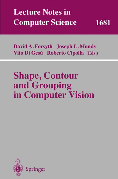 bokomslag Shape, Contour and Grouping in Computer Vision