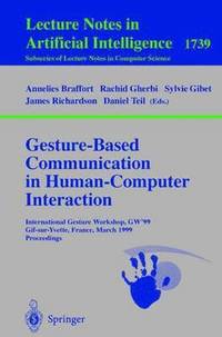 bokomslag Gesture-Based Communication in Human-Computer Interaction