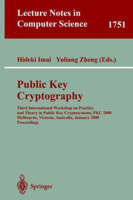 bokomslag Public Key Cryptography