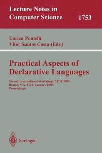 bokomslag Practical Aspects of Declarative Languages