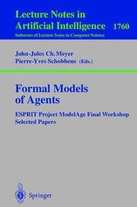 bokomslag Formal Models of Agents