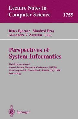 Perspectives of System Informatics 1