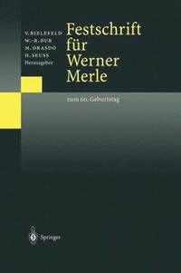 bokomslag Festschrift fur Werner Merle