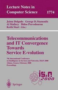 bokomslag Telecommunications and IT Convergence. Towards Service E-volution