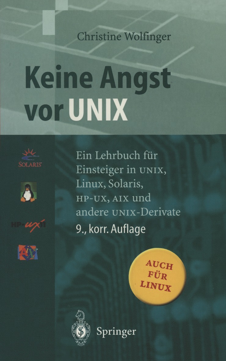 Christine Wolfinger - Keine Angst vor UNIX, Häftad