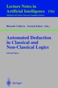 bokomslag Automated Deduction in Classical and Non-Classical Logics