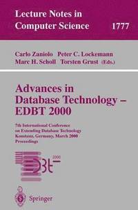 bokomslag Advances in Database Technology - EDBT 2000