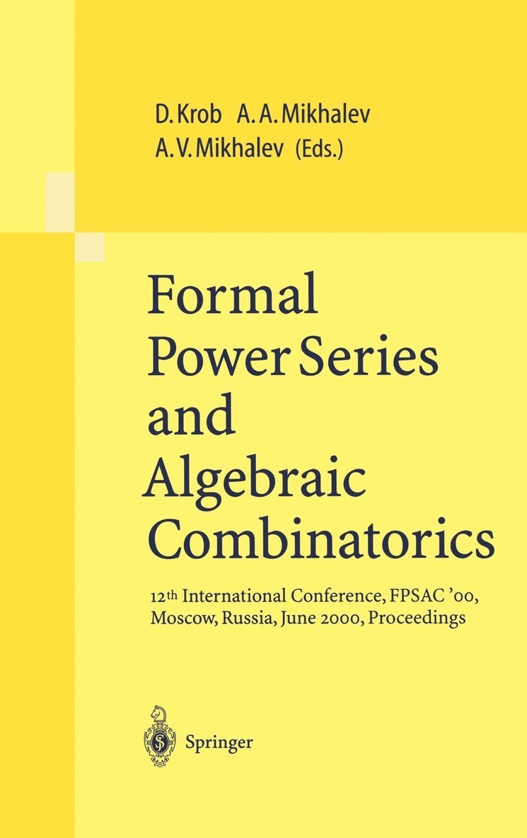 Formal Power Series and Algebraic Combinatorics 1