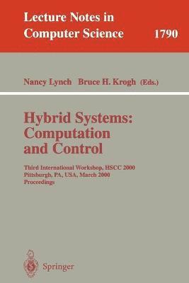 bokomslag Hybrid Systems: Computation and Control