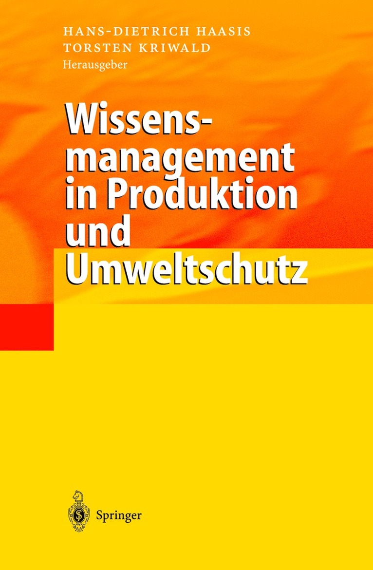 Wissensmanagement in Produktion und Umweltschutz 1