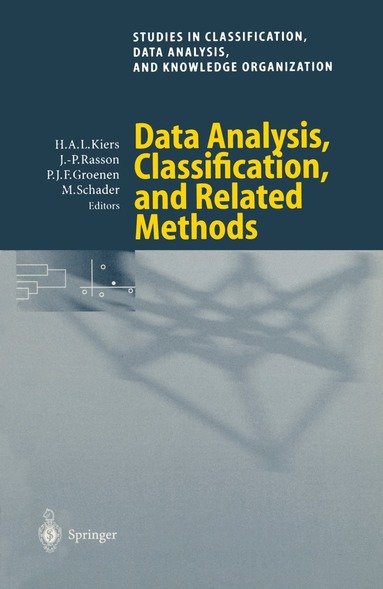 Henk A.L. Kiers, Jean-Paul Rasson, Patrick J.F. Groenen, Martin Schader - Data Analysis, Classification, and Related Methods, Häftad