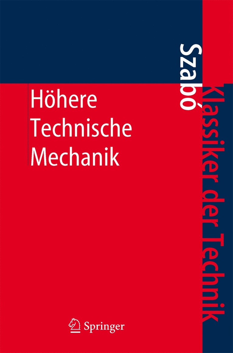 Istvan Szabo - Höhere Technische Mechanik, Inbunden