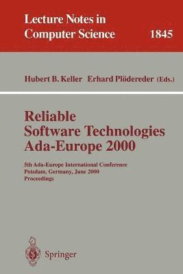 bokomslag Reliable Software Technologies Ada-Europe 2000