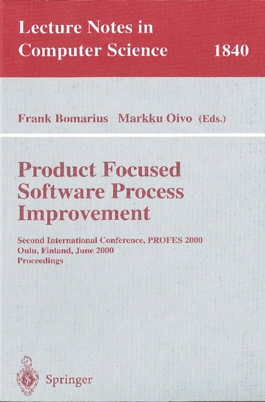 Frank Bomarius, Markku Oivo - Product Focused Software Process Improvement, Häftad