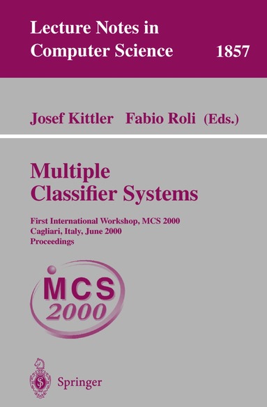 Josef Kittler, Fabio Roli - Multiple Classifier Systems, Häftad
