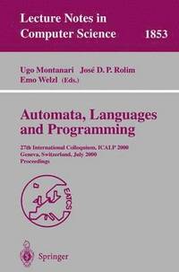 bokomslag Automata, Languages and Programming