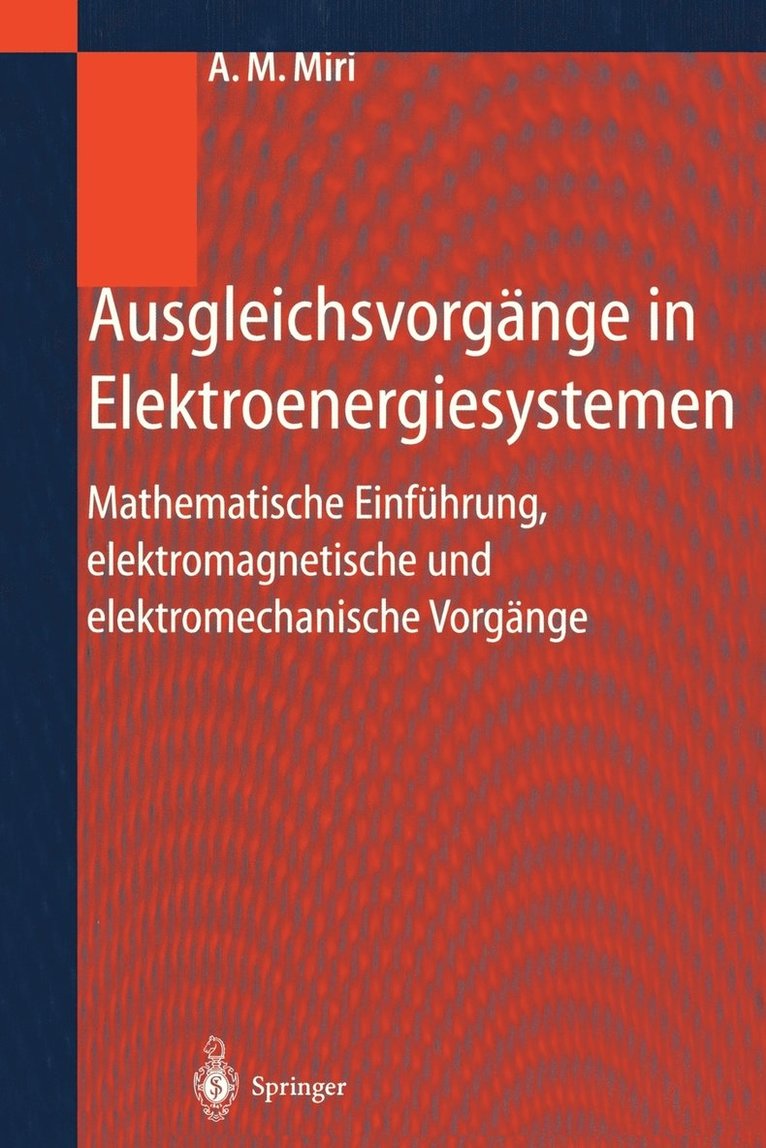 Ausgleichsvorgnge in Elektroenergiesystemen 1