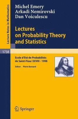 bokomslag Lectures on Probability Theory and Statistics