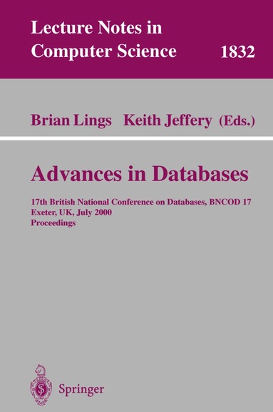 Brian Lings, Keith Jeffery - Advances in Databases, Häftad