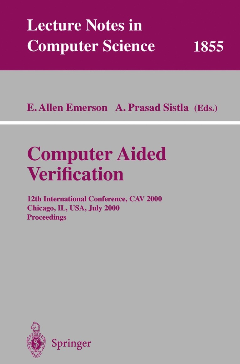 Computer Aided Verification 1