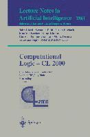 Computational Logic  CL 2000 1