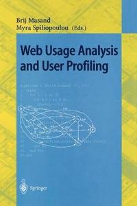 bokomslag Web Usage Analysis and User Profiling
