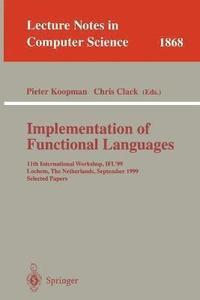 bokomslag Implementation of Functional Languages