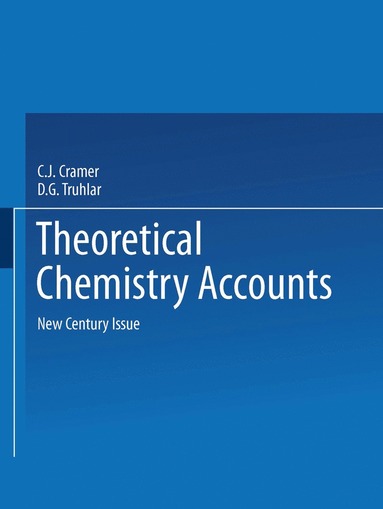 bokomslag Theoretical Chemistry Accounts