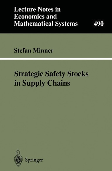 bokomslag Strategic Safety Stocks in Supply Chains