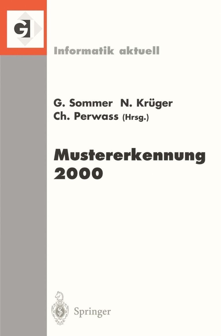 Gerald Sommer, Norbert Krüger, Christian Perwass - Mustererkennung 2000, Häftad