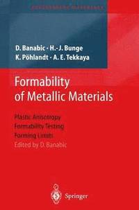 bokomslag Formability of Metallic Materials