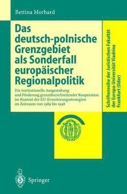 bokomslag Das deutsch-polnische Grenzgebiet als Sonderfall europäischer Regionalpolitik