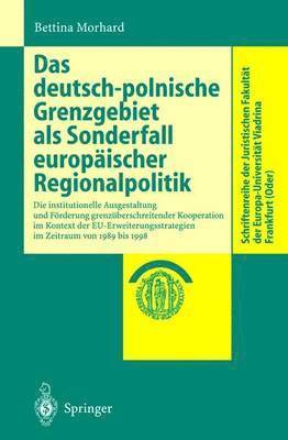 bokomslag Das deutsch-polnische Grenzgebiet als Sonderfall europischer Regionalpolitik