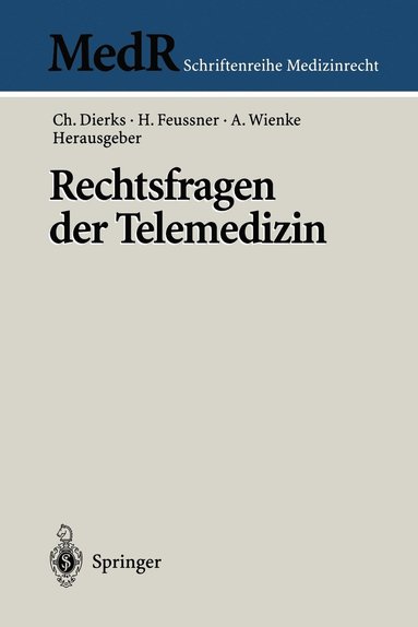 bokomslag Rechtsfragen der Telemedizin