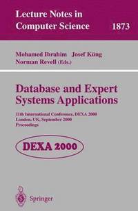bokomslag Database and Expert Systems Applications