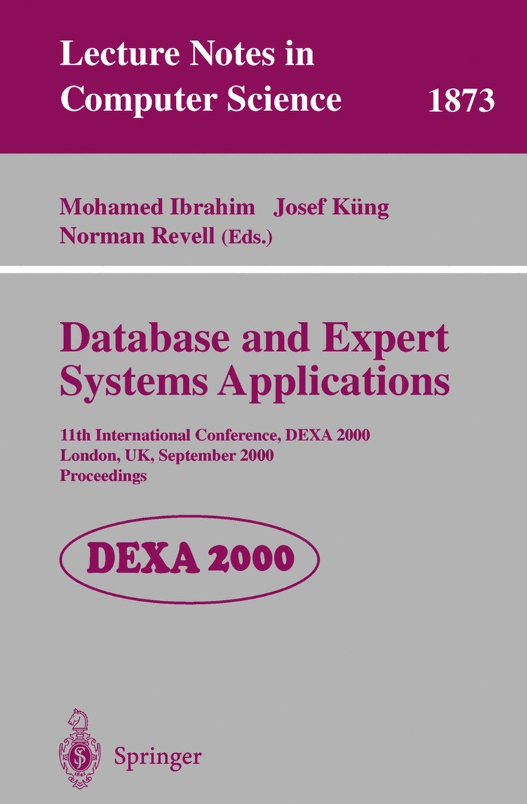 Database and Expert Systems Applications 1