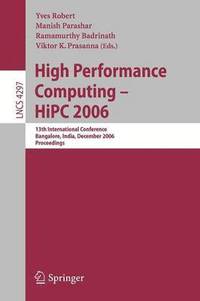 bokomslag High Performance Computing - HiPC 2006