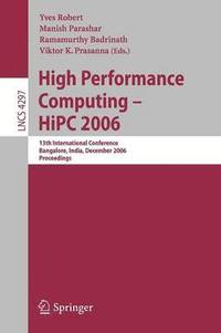 bokomslag High Performance Computing - HiPC 2006