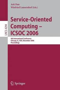 bokomslag Service-Oriented Computing - ICSOC 2006