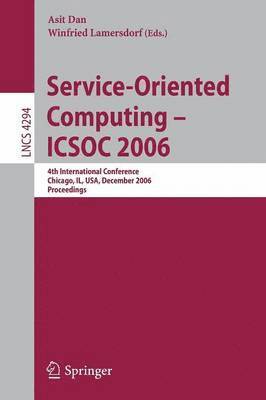Service-Oriented Computing - ICSOC 2006 1