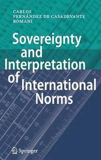 bokomslag Sovereignty and Interpretation of International Norms