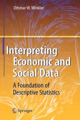 bokomslag Interpreting Economic and Social Data