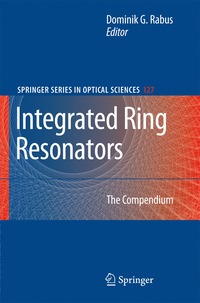 bokomslag Integrated Ring Resonators